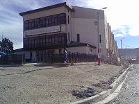 La iglesia evangélica Tabernaculo de la fe, el edificio religioso con mayor capacidad de [[Comodoro Rivadavia]].